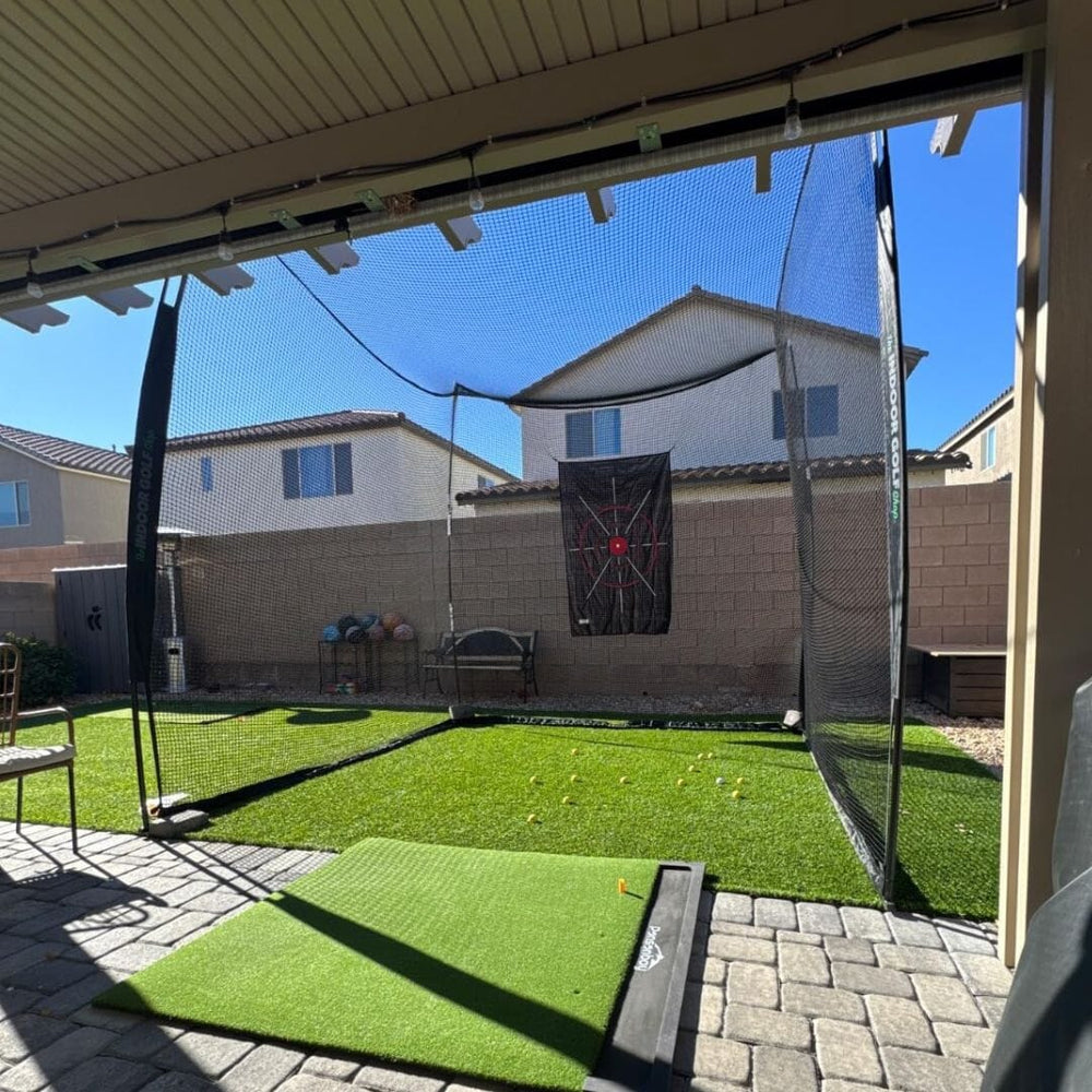 Square Golf Practice Net for Indoor & Outdoor