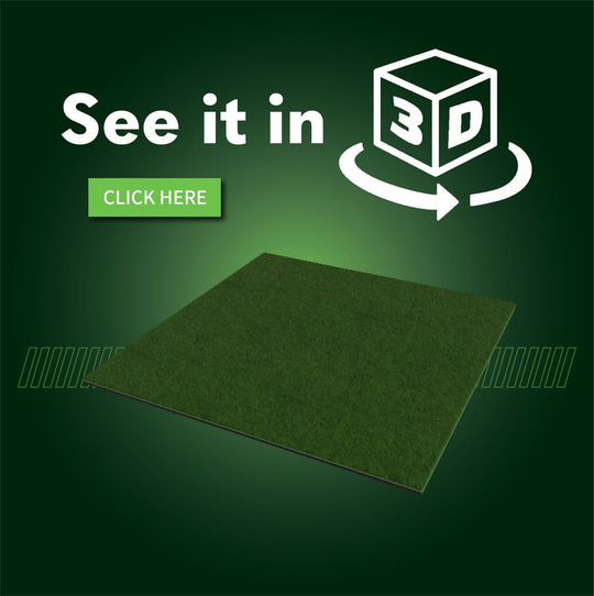 SIGPRO 3D 5'x5' Golf Mat – Commercial-Grade Durable Practice Mat