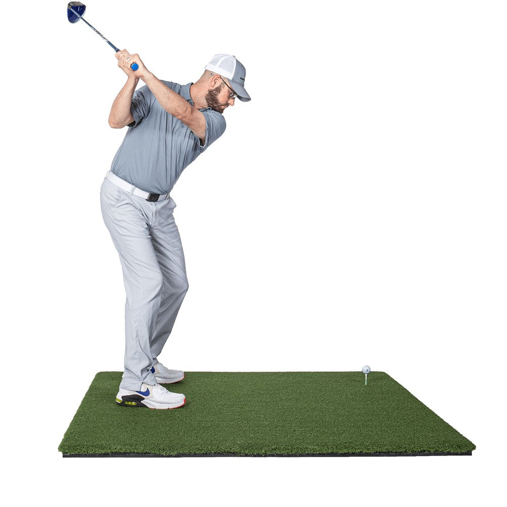 Fairway Series Golf Mat – Compact Real Tee Indoor Practice Mat