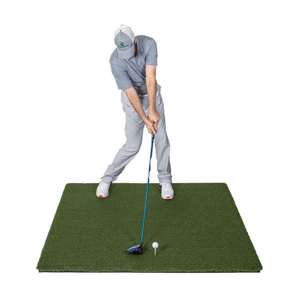 Fairway Series Golf Mat – Compact Real Tee Indoor Practice Mat
