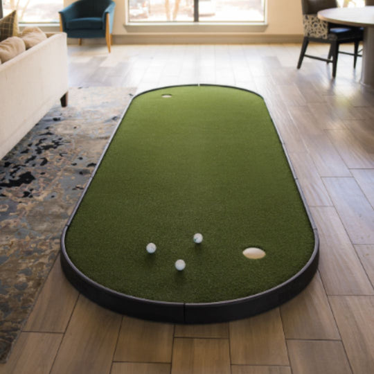 SIGPRO Tap In Putting Green with 2 Cups – Stimp 10 Turf