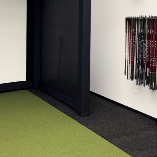 TIGS Bermuda Silverback Black Golf Turf for Putting Greens