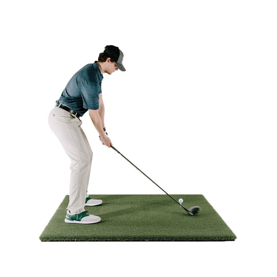 Fairway Series Golf Mat – Compact Real Tee Indoor Practice Mat