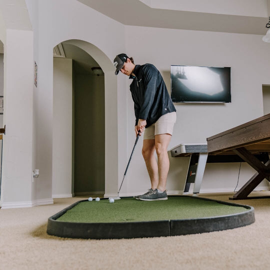 SIGPRO Gimme Putting Green – Compact Indoor Practice Green