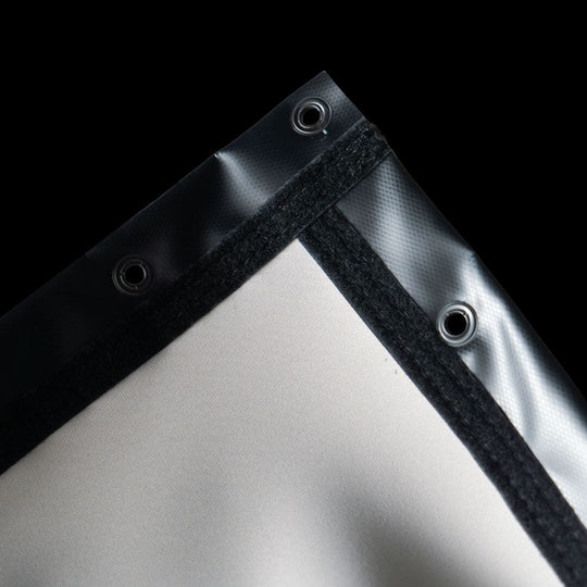 SIGPRO™ Premier Grey Golf Simulator Impact Screen – High Clarity