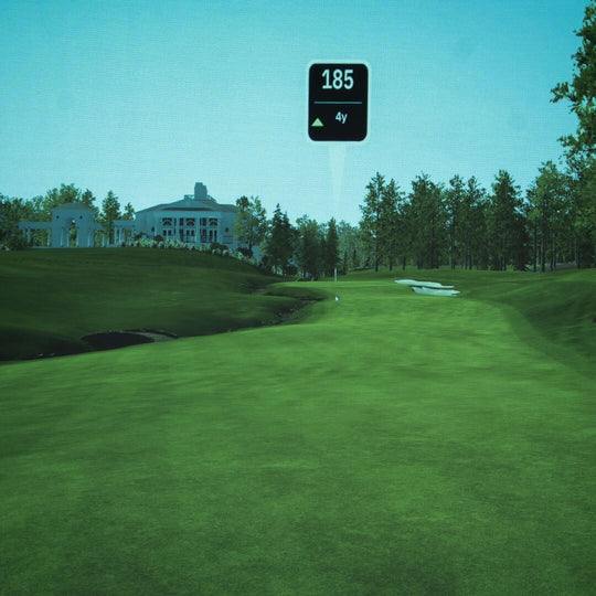 SIGPRO™ Premier Grey Golf Simulator Impact Screen – High Clarity