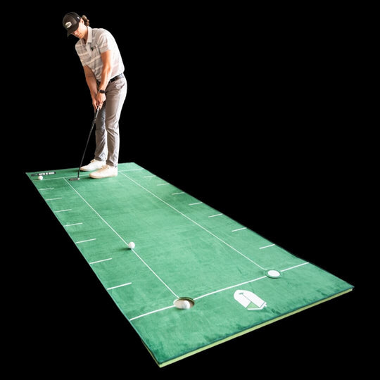 SIG LITE Indoor Putting Green with Dual Practice Holes