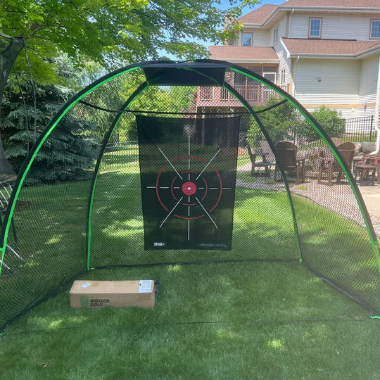 Rounded Golf Net – Indoor & Outdoor Practice Hitting Net