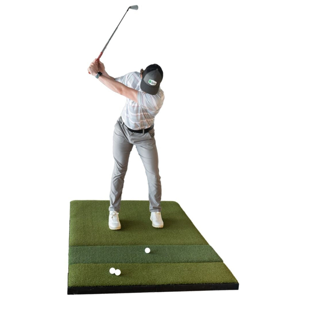 SIGPRO Super Softy 4' x 6' Single Sided Golf Mat – Compact Design