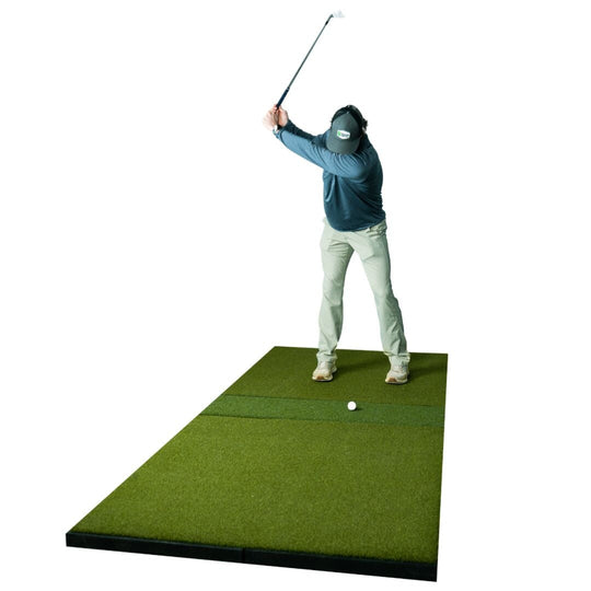 SIGPRO Super Softy 4' x 9' Golf Mat – Double Stance Design